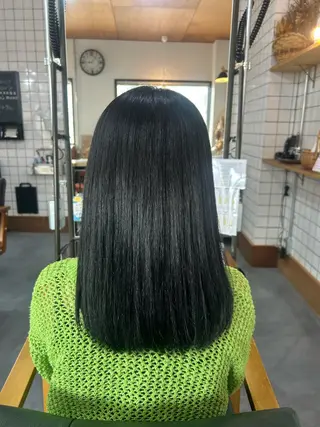 ミディアム 倉本 美優のヘアスタイル