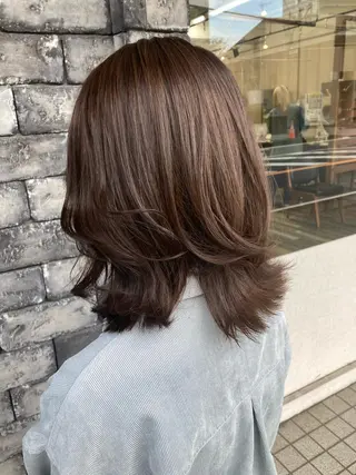 ミディアム カラー ✂️似合わせの魔術師 石田一樹✂️のヘアスタイル