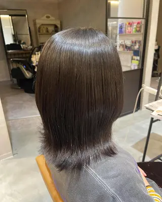 ミディアム カラー ヘアアレンジ ❥【韓国風ヘア】 stylist 林❥のエステ・リラクイメージ