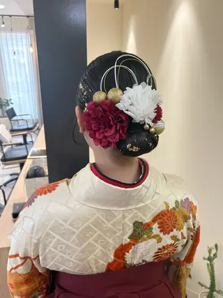 セミロング hub hair レイヤー/透明感のヘアスタイル