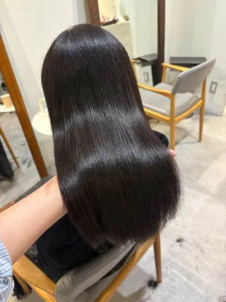 セミロング カラー 当日予約大歓迎💗 依田瑞希のヘアスタイル