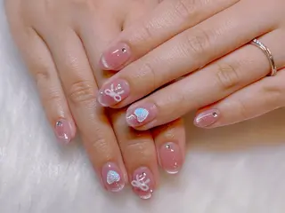 ネイル peach nail ayakaのネイルデザイン