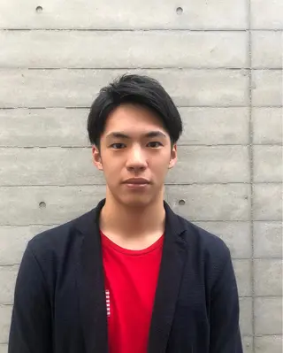 メンズ ✨色持ちの良い艶 カラー✨蟹江真世のヘアスタイル