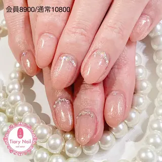 ネイル 💗🪽Tiary Nail🪽💗のネイルデザイン