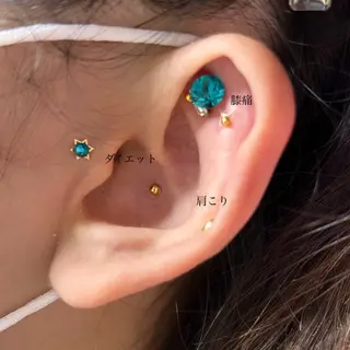 ネイル/耳つぼ /新ホワイトニングのネイルデザイン