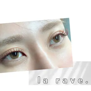 マツエク・マツパ la rave. eyelashのマツエク・マツパデザイン