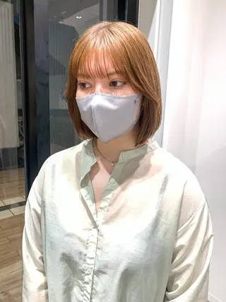 ショート カラー ヘアアレンジ yuka .のヘアスタイル