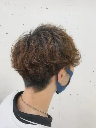ショート パーマ メンズ 千葉駅徒歩1分✂︎ 宮内のヘアスタイル