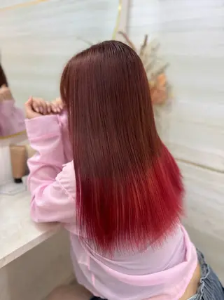 セミロング カラー 🩶mana🩶艶髪 /カラーオンカラーのヘアスタイル