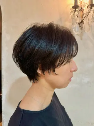 ショート 前平 友慈のヘアスタイル