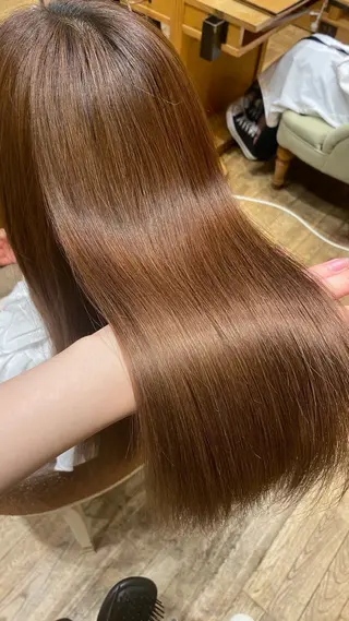 ロング きょうか 縮毛矯正モデル募集中のヘアスタイル
