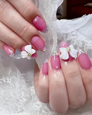 ネイル La neige* yuki 🥯🍑のネイルデザイン