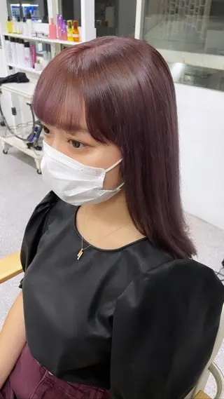 カラー 沖見 颯斗のヘアスタイル