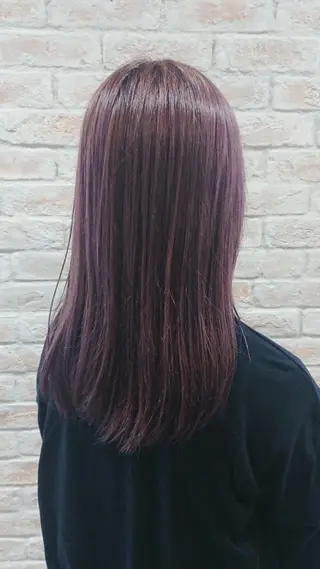 ロング カラー 赤松 摩美のヘアスタイル