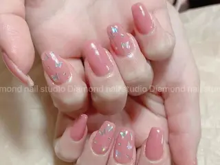 ショート Diamond 🚢のネイルデザイン