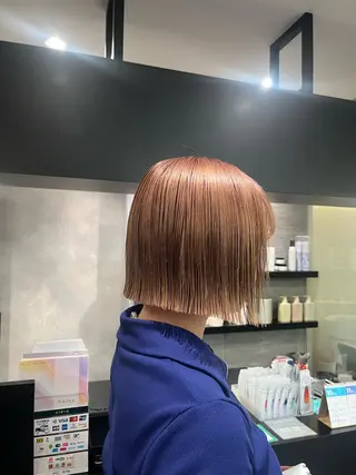ショート ダブルカラー🫐 /まゆ🎀のヘアスタイル