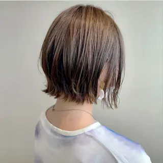 ショート 砂川朱音⌇鶴見区横堤 ⌇抜け感ヘア⌇韓国風のヘアスタイル