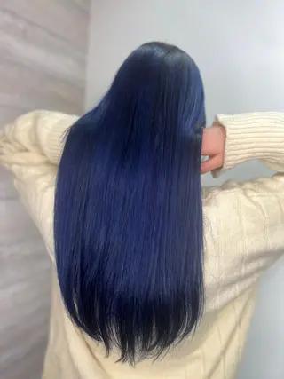 ロング 山北 優姫のヘアスタイル