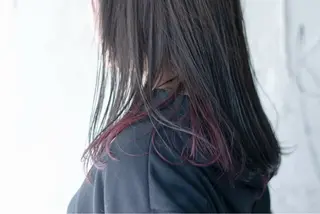 セミロング カラー 木村 南葵のヘアスタイル