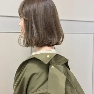 ミディアム HARUNA🤍 大人ショートヘアのヘアスタイル