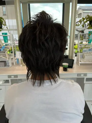 ショート パーマ メンズ 🥇メンズ特化 伊東輝のヘアスタイル