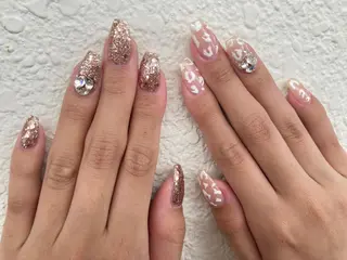 ミディアム ネイル ✴︎ Delightのネイルデザイン