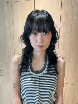 ロング カラー パーマ Toiro 横浜所属・🎀レイヤー/パーマ カラー/ai🎀のヘアスタイル