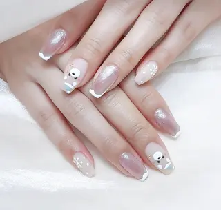 ネイル M🌷nail 長さだし専門店のネイルデザイン