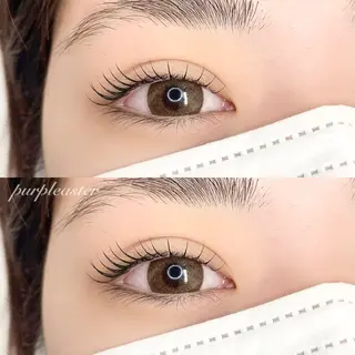 マツエク・マツパ purple aster名駅店所属・パープルアスター/ mako🐈‍⬛🤍のマツエク・マツパデザイン