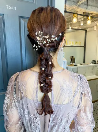 ヘアアレンジ louwe 武藤幸世のヘアスタイル