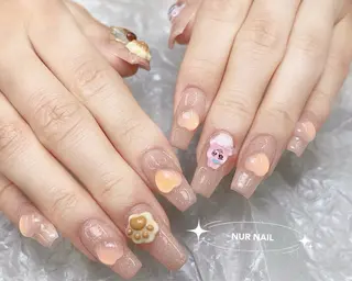 ネイル 🤎HARU 🧸のネイルデザイン