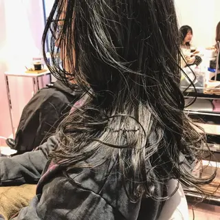 セミロング 所渉/韓国レイヤー /ウルフカットのヘアスタイル