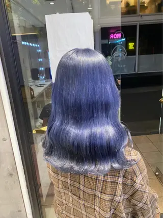 セミロング カラー 🧸ミルクティー🧸 kousei🧸のヘアスタイル