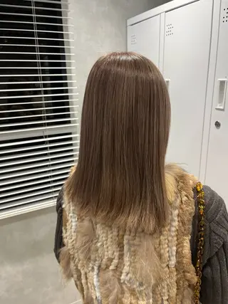 ミディアム Kawai Yuzukiのヘアスタイル