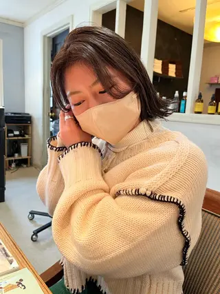 ショート カラー NOUN所属・eri kinjoのヘアスタイル