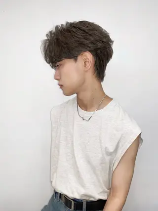 ショート メンズ 韓国/レイヤー/艶髪 ルキアのヘアスタイル