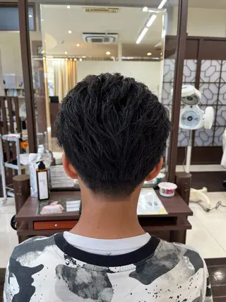 ショート メンズ AROH men's cut&men's perm 船橋店所属・🧊メンズ特化🧊 高木航希のヘアスタイル