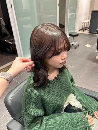 ミディアム ayane🎀／ レイヤーカット💫のヘアスタイル