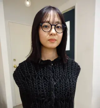 ミディアム YUUKI/ボブ パーマ.ウルフのヘアスタイル