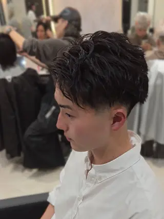 メンズ ショート Lapis 名古屋駅前店所属・LEN名古屋/パーマ 海外ヘア/メンズ特化のヘアスタイル