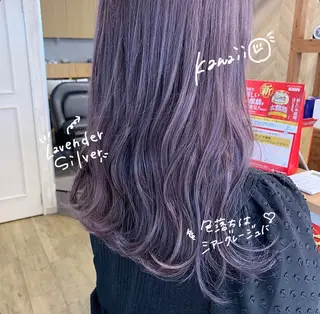 ミディアム カラー regalo Acari🍎のヘアスタイル