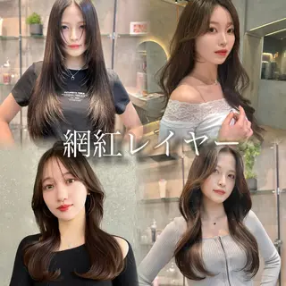 ロング カラー 髪質改善　ANFINI 仙台所属・仙台Ｉ韓国レイヤー Ｉ髪質改善Ｉ伊藤拓海のヘアスタイル