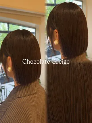 カラー 艶髪／カラー／ 銀座／RINA🎀のヘアスタイル