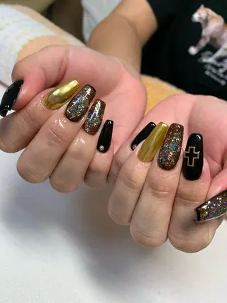 ネイル rukianail 新里のネイルデザイン