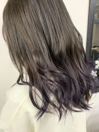 ロング カラー メンズパーマ メンズ特化ryoのヘアスタイル