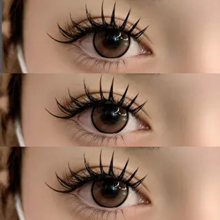 マツエク・マツパ 【那覇/束感まつ毛】 ｷｬﾒﾙのマツエク・マツパデザイン