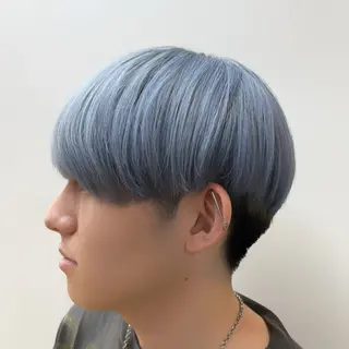 カラー ブリーチ/ハイトーン ボブ🐥HIYORIのヘアスタイル