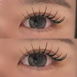 マツエク・マツパ ハルカ🎀まつパ/束 感マツエク/フラットのマツエク・マツパデザイン