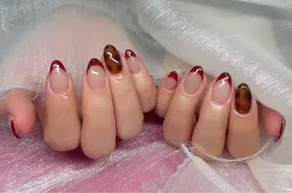 ショート 一其 サロンのネイルデザイン