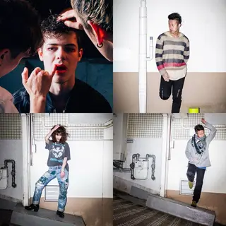 メンズ kyoモデル 募集中のヘアスタイル